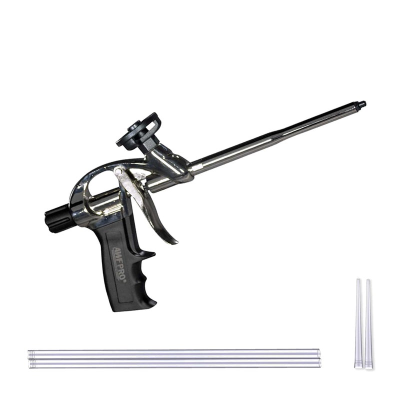 AWF PRO High Precision Spray Foam Gun for Insulating Foam Sealant, Adjustable Flow Control, Contractor-Grade Pro Applicator - Image 1